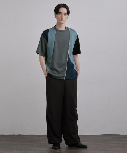 tk.TAKEO KIKUCHI / ティーケー タケオキクチ カットソー | ダイヤゴナル半袖カットソー | 詳細7