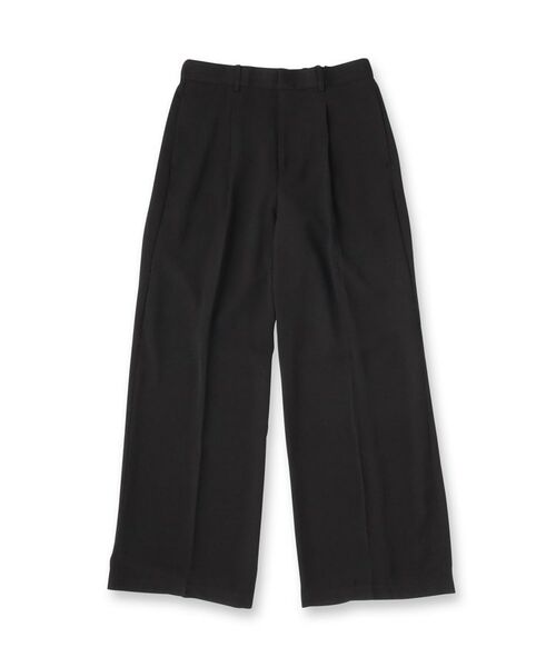 tk.TAKEO KIKUCHI / ティーケー タケオキクチ パンツ | テッククレープワイドストレートパンツ | 詳細1