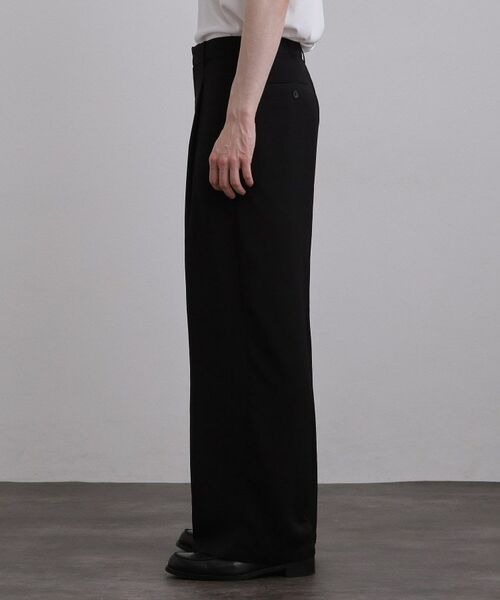 tk.TAKEO KIKUCHI / ティーケー タケオキクチ パンツ | テッククレープワイドストレートパンツ | 詳細15