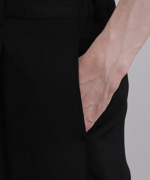 tk.TAKEO KIKUCHI / ティーケー タケオキクチ パンツ | テッククレープワイドストレートパンツ | 詳細18