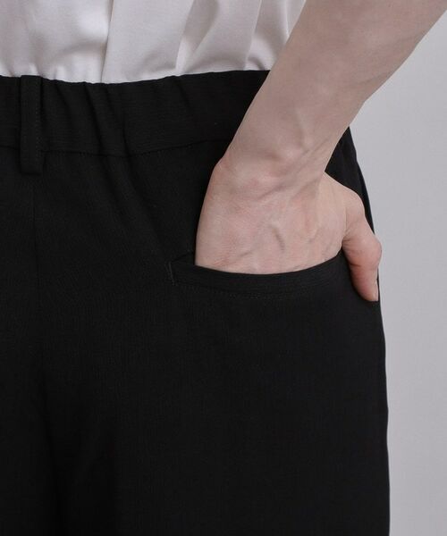 tk.TAKEO KIKUCHI / ティーケー タケオキクチ パンツ | テッククレープワイドストレートパンツ | 詳細20