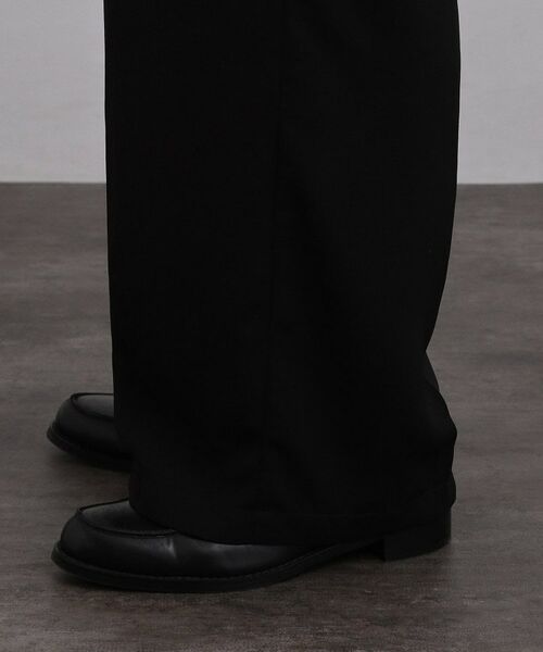 tk.TAKEO KIKUCHI / ティーケー タケオキクチ パンツ | テッククレープワイドストレートパンツ | 詳細21