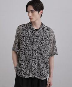 tk.TAKEO KIKUCHI / ティーケー タケオキクチ シャツ・ブラウス | モールレースシャツ