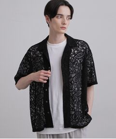 tk.TAKEO KIKUCHI / ティーケー タケオキクチ シャツ・ブラウス | モールレースシャツ