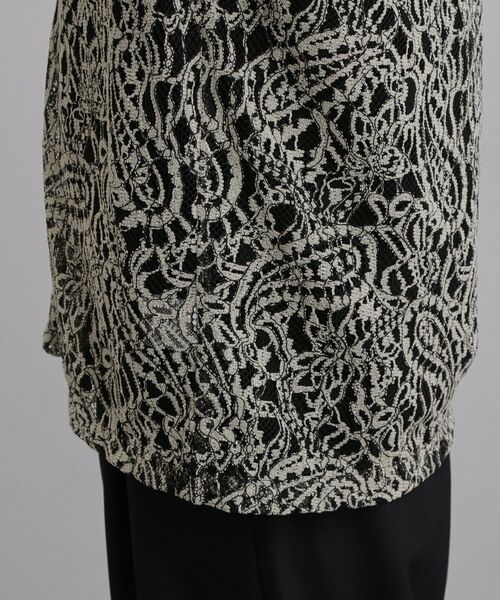 tk.TAKEO KIKUCHI / ティーケー タケオキクチ シャツ・ブラウス | モールレースシャツ | 詳細15