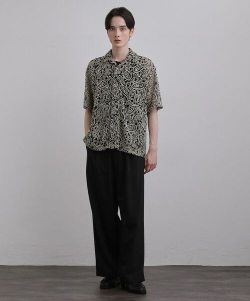 tk.TAKEO KIKUCHI / ティーケー タケオキクチ シャツ・ブラウス | モールレースシャツ | 詳細4