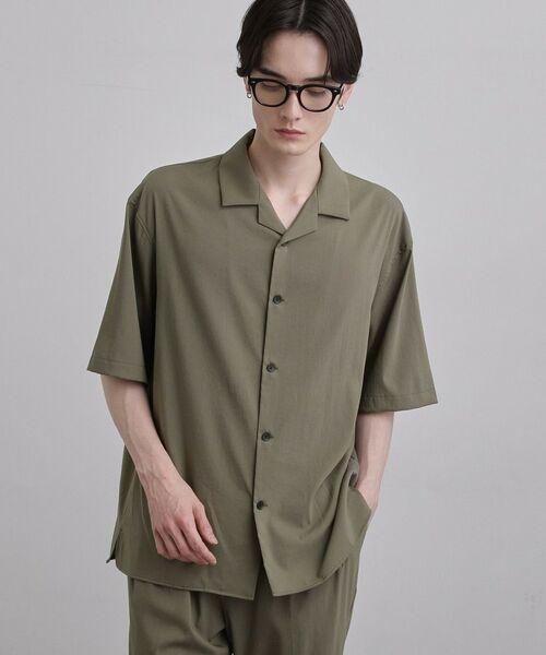 tk.TAKEO KIKUCHI / ティーケー タケオキクチ シャツ・ブラウス | 【接触冷感／UVCUT】COOL PLAY開襟シャツ | 詳細14