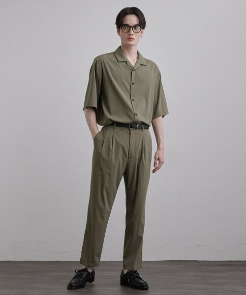 tk.TAKEO KIKUCHI / ティーケー タケオキクチ シャツ・ブラウス | 【接触冷感／UVCUT】COOL PLAY開襟シャツ | 詳細15