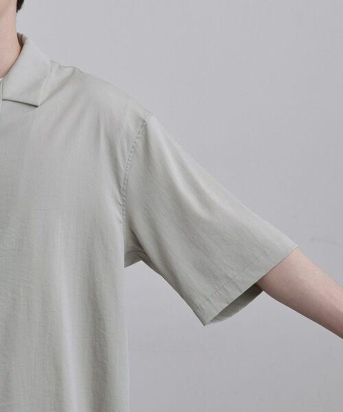 tk.TAKEO KIKUCHI / ティーケー タケオキクチ シャツ・ブラウス | 【接触冷感／UVCUT】COOL PLAY開襟シャツ | 詳細22