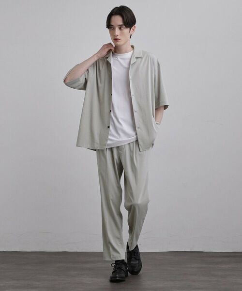 tk.TAKEO KIKUCHI / ティーケー タケオキクチ シャツ・ブラウス | 【接触冷感／UVCUT】COOL PLAY開襟シャツ | 詳細4