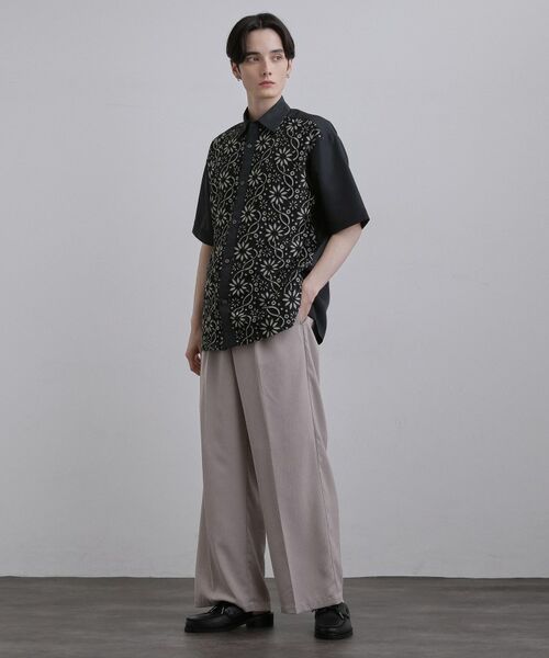 tk.TAKEO KIKUCHI / ティーケー タケオキクチ シャツ・ブラウス | ボタニカルレースシャツ | 詳細12