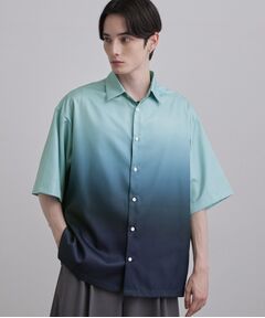 tk.TAKEO KIKUCHI / ティーケー タケオキクチ シャツ・ブラウス | グラデーションプリントシャツ