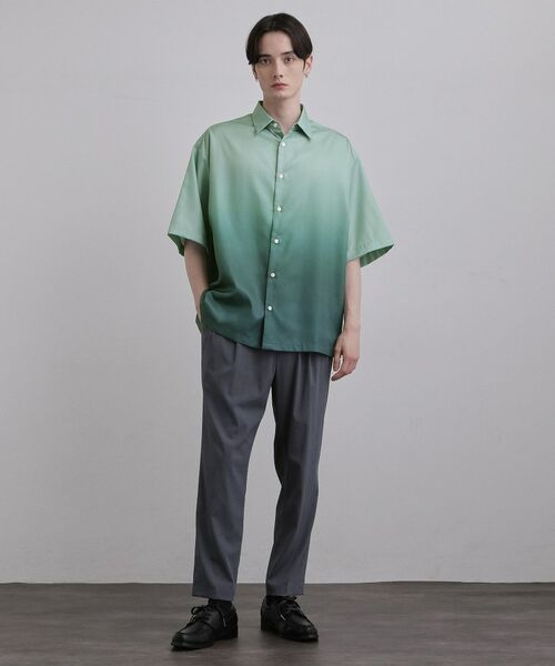 tk.TAKEO KIKUCHI / ティーケー タケオキクチ シャツ・ブラウス | グラデーションプリントシャツ | 詳細15