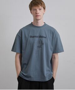 tk.TAKEO KIKUCHI / ティーケー タケオキクチ Tシャツ | ロゴフラワー刺繍Tシャツ