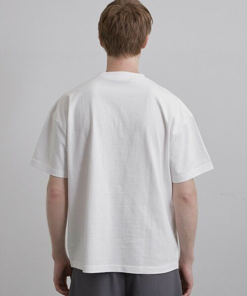 tk.TAKEO KIKUCHI / ティーケー タケオキクチ Tシャツ | ロゴフラワー刺繍Tシャツ | 詳細15