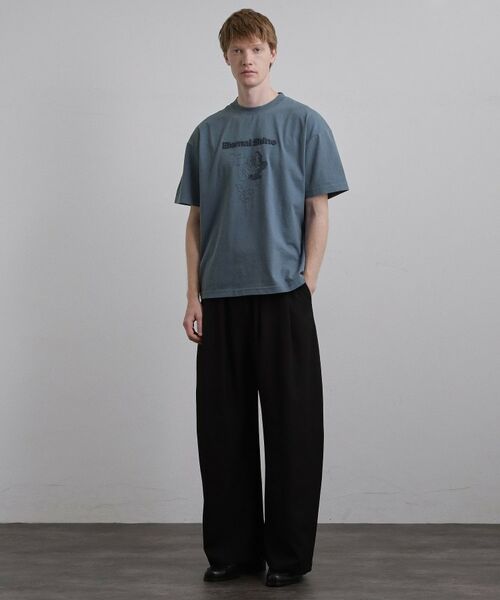 tk.TAKEO KIKUCHI / ティーケー タケオキクチ Tシャツ | ロゴフラワー刺繍Tシャツ | 詳細6