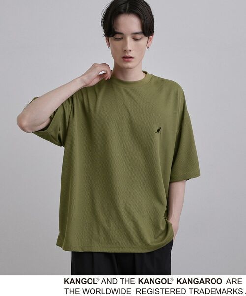 tk.TAKEO KIKUCHI / ティーケー タケオキクチ Tシャツ | KANGOL ワンポイントTシャツ | 詳細9