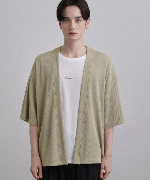 tk.TAKEO KIKUCHI / ティーケー タケオキクチ カットソー | 【2点セット】5分袖ボレロアンサンブル | 詳細15