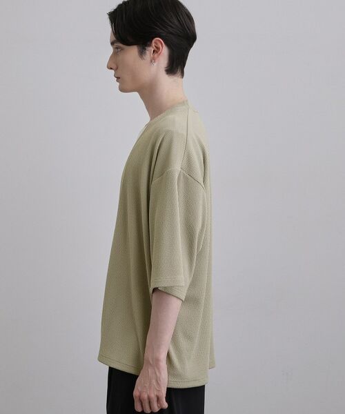 tk.TAKEO KIKUCHI / ティーケー タケオキクチ カットソー | 【2点セット】5分袖ボレロアンサンブル | 詳細16