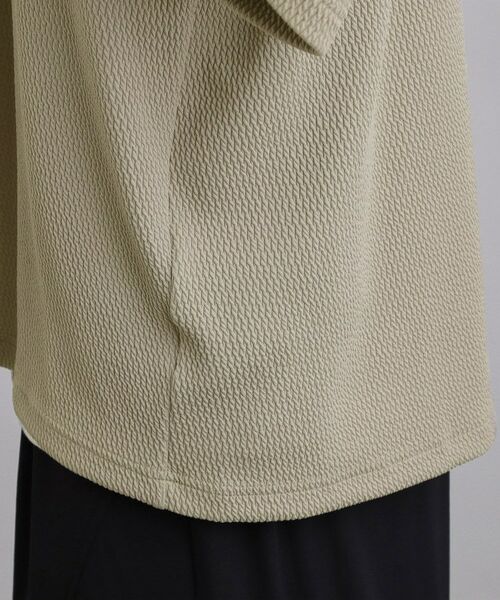 tk.TAKEO KIKUCHI / ティーケー タケオキクチ カットソー | 【2点セット】5分袖ボレロアンサンブル | 詳細20