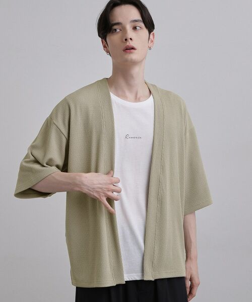 tk.TAKEO KIKUCHI / ティーケー タケオキクチ カットソー | 【2点セット】5分袖ボレロアンサンブル | 詳細5