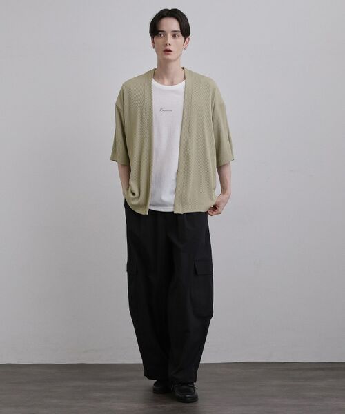 tk.TAKEO KIKUCHI / ティーケー タケオキクチ カットソー | 【2点セット】5分袖ボレロアンサンブル | 詳細7