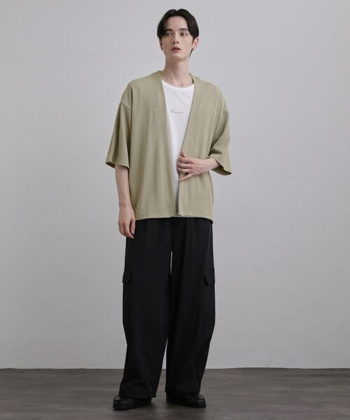 tk.TAKEO KIKUCHI / ティーケー タケオキクチ カットソー | 【2点セット】5分袖ボレロアンサンブル | 詳細8