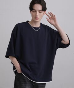 tk.TAKEO KIKUCHI / ティーケー タケオキクチ カットソー | 【ネックレス付】ドルマンカットソー