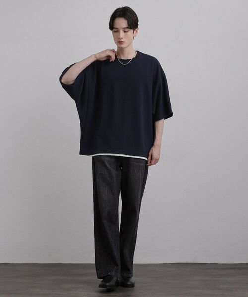 tk.TAKEO KIKUCHI / ティーケー タケオキクチ カットソー | 【ネックレス付】ドルマンカットソー | 詳細14