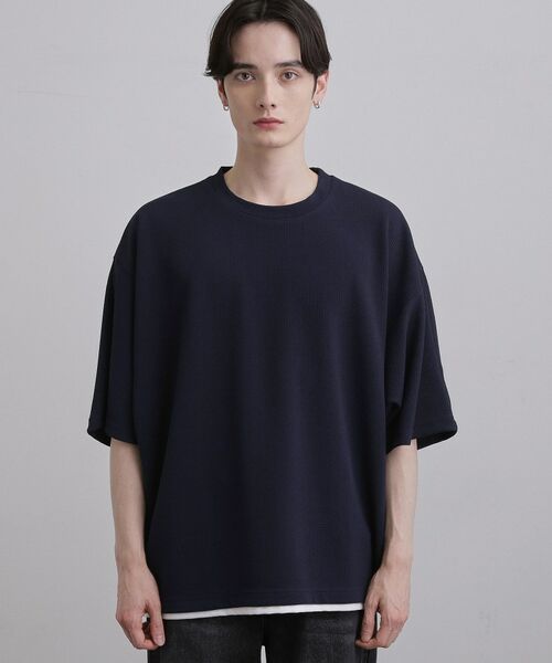 tk.TAKEO KIKUCHI / ティーケー タケオキクチ カットソー | 【ネックレス付】ドルマンカットソー | 詳細17