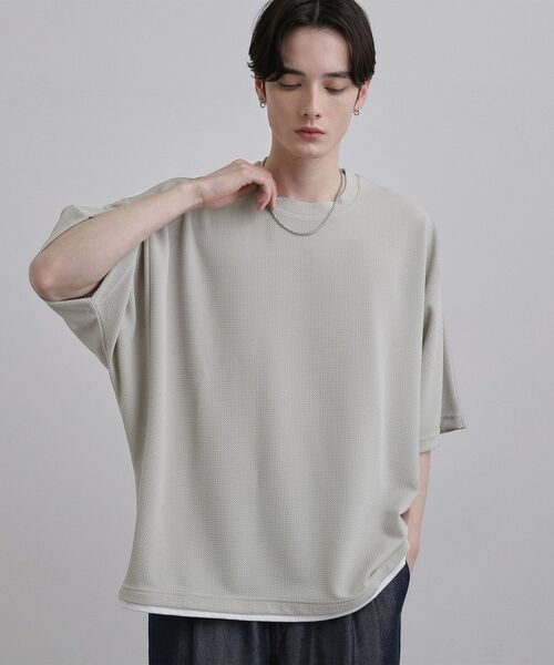 tk.TAKEO KIKUCHI / ティーケー タケオキクチ カットソー | 【ネックレス付】ドルマンカットソー | 詳細5