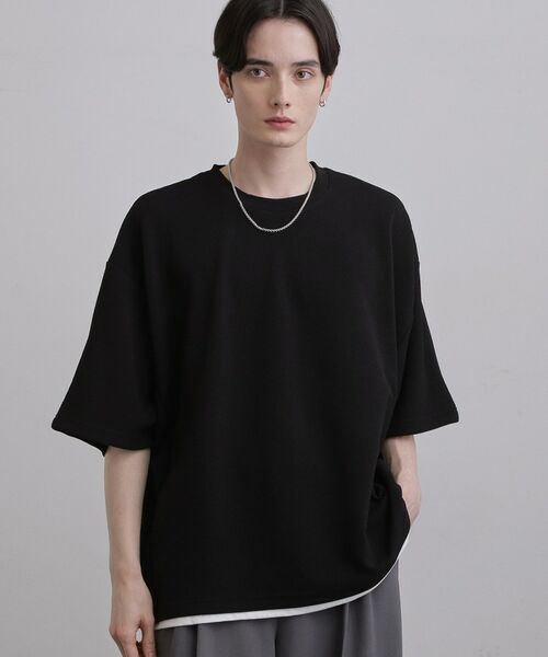 tk.TAKEO KIKUCHI / ティーケー タケオキクチ カットソー | 【ネックレス付】ドルマンカットソー | 詳細9