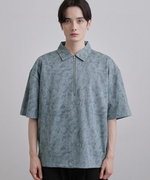 tk.TAKEO KIKUCHI / ティーケー タケオキクチ ポロシャツ | ヴィンテージハーフジップ | 詳細13