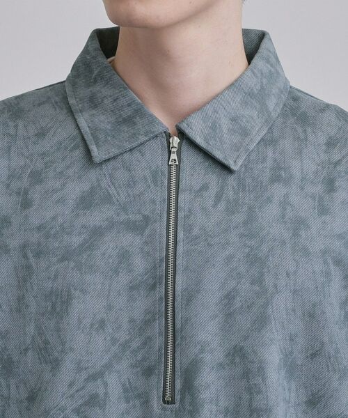 tk.TAKEO KIKUCHI / ティーケー タケオキクチ ポロシャツ | ヴィンテージハーフジップ | 詳細16