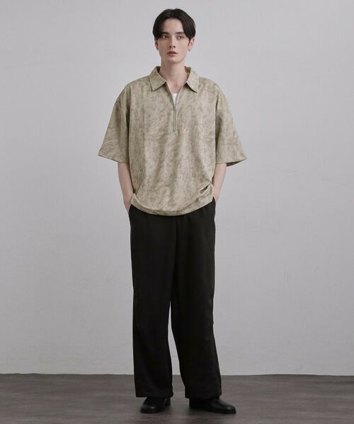 tk.TAKEO KIKUCHI / ティーケー タケオキクチ ポロシャツ | ヴィンテージハーフジップ | 詳細6