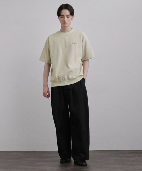 tk.TAKEO KIKUCHI / ティーケー タケオキクチ カットソー | ポリワッフルカットソー | 詳細10