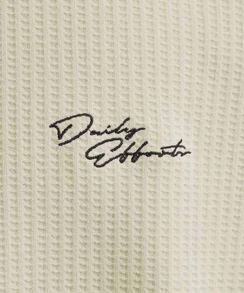 tk.TAKEO KIKUCHI / ティーケー タケオキクチ カットソー | ポリワッフルカットソー | 詳細12