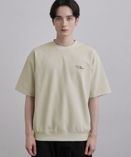 tk.TAKEO KIKUCHI / ティーケー タケオキクチ カットソー | ポリワッフルカットソー | 詳細13