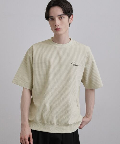 tk.TAKEO KIKUCHI / ティーケー タケオキクチ カットソー | ポリワッフルカットソー | 詳細9