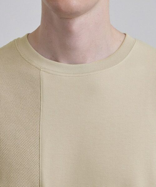 tk.TAKEO KIKUCHI / ティーケー タケオキクチ Tシャツ | ブロックニット切替カットソー | 詳細16
