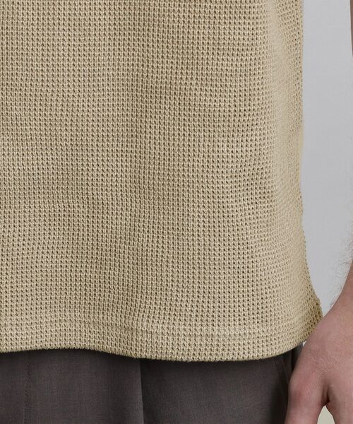 tk.TAKEO KIKUCHI / ティーケー タケオキクチ Tシャツ | ブロックニット切替カットソー | 詳細18