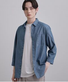 tk.TAKEO KIKUCHI / ティーケー タケオキクチ シャツ・ブラウス | COOLMAX（R）7分袖シャツ