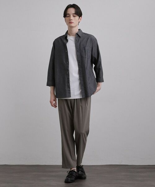 tk.TAKEO KIKUCHI / ティーケー タケオキクチ シャツ・ブラウス | COOLMAX（R）7分袖シャツ | 詳細11