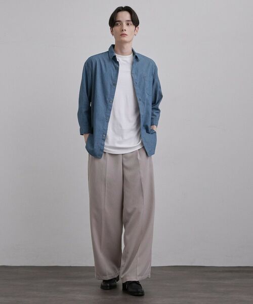 tk.TAKEO KIKUCHI / ティーケー タケオキクチ シャツ・ブラウス | COOLMAX（R）7分袖シャツ | 詳細14