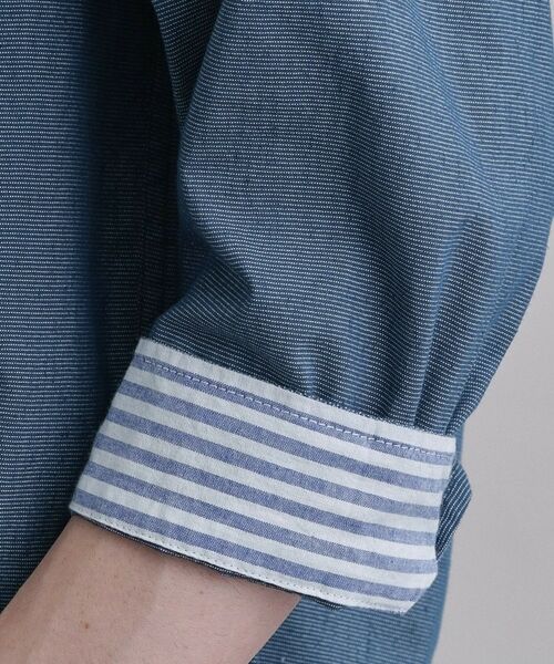 tk.TAKEO KIKUCHI / ティーケー タケオキクチ シャツ・ブラウス | COOLMAX（R）7分袖シャツ | 詳細16