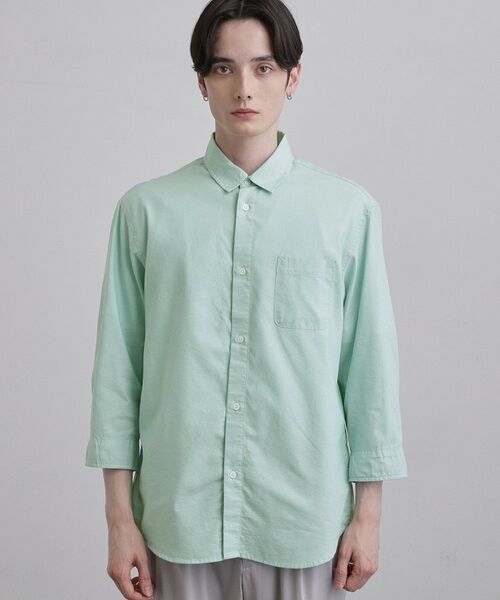 tk.TAKEO KIKUCHI / ティーケー タケオキクチ シャツ・ブラウス | COOLMAX（R）7分袖シャツ | 詳細17