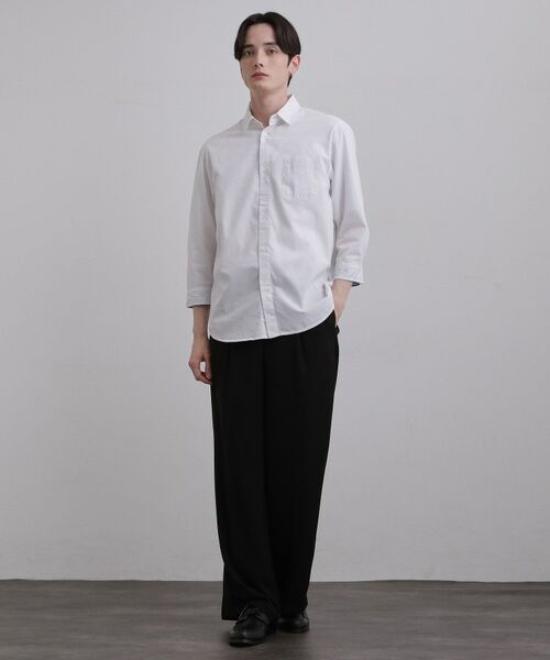 tk.TAKEO KIKUCHI / ティーケー タケオキクチ シャツ・ブラウス | COOLMAX（R）7分袖シャツ | 詳細3