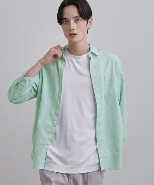 tk.TAKEO KIKUCHI / ティーケー タケオキクチ シャツ・ブラウス | COOLMAX（R）7分袖シャツ | 詳細5