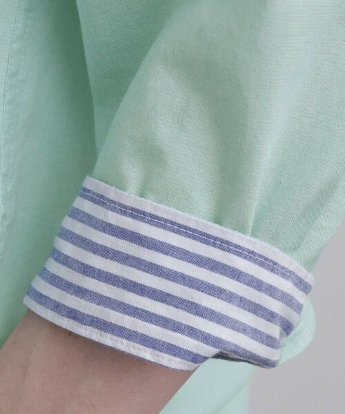 tk.TAKEO KIKUCHI / ティーケー タケオキクチ シャツ・ブラウス | COOLMAX（R）7分袖シャツ | 詳細8