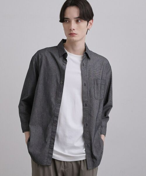 tk.TAKEO KIKUCHI / ティーケー タケオキクチ シャツ・ブラウス | COOLMAX（R）7分袖シャツ | 詳細9